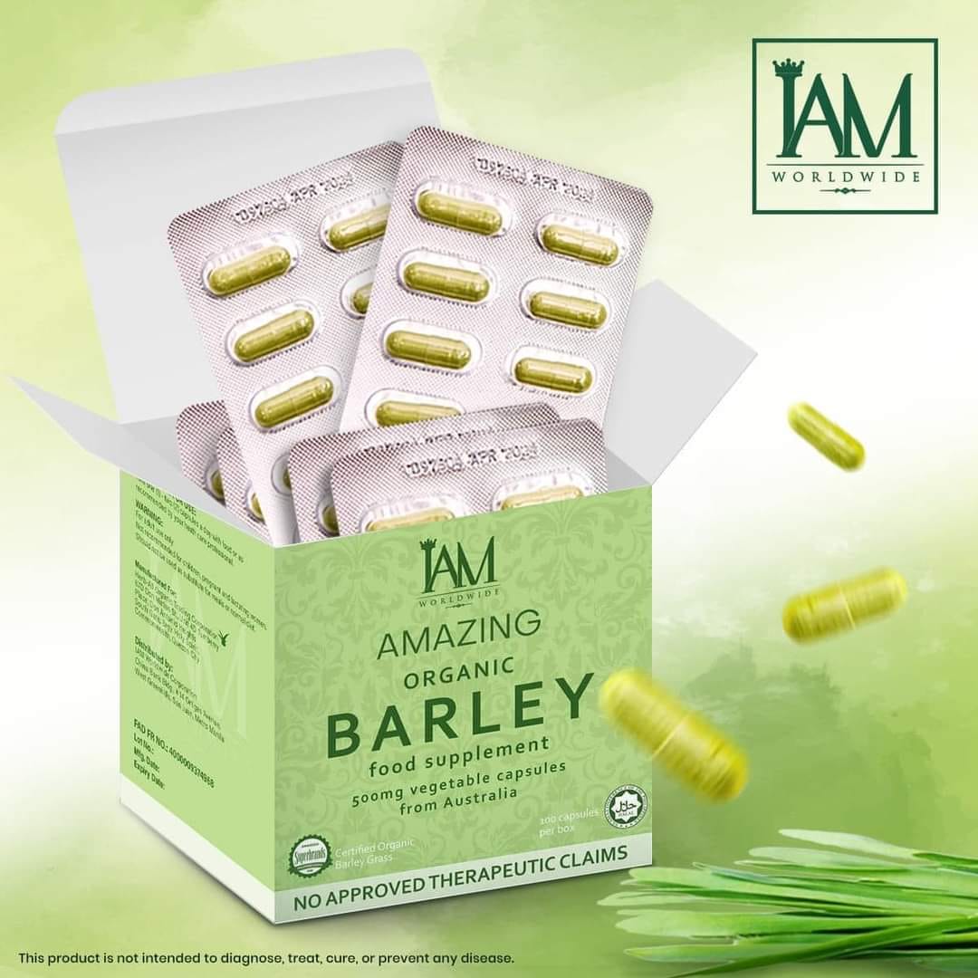 IAM Amazing Barley Capsule 1 Box