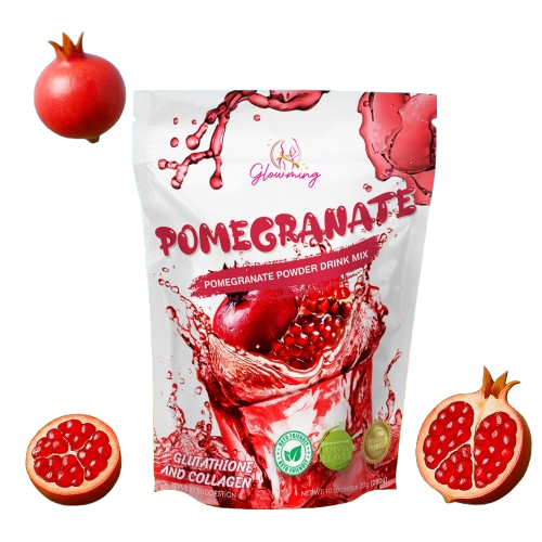 Glowming Pomegranate Juice