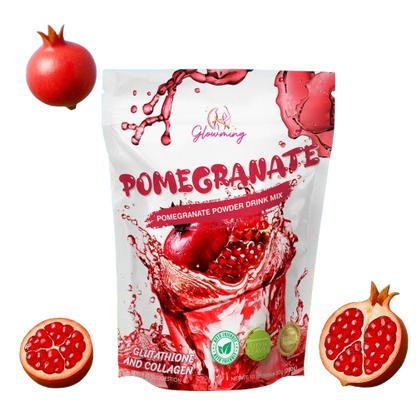 Glowming Pomegranate Juice
